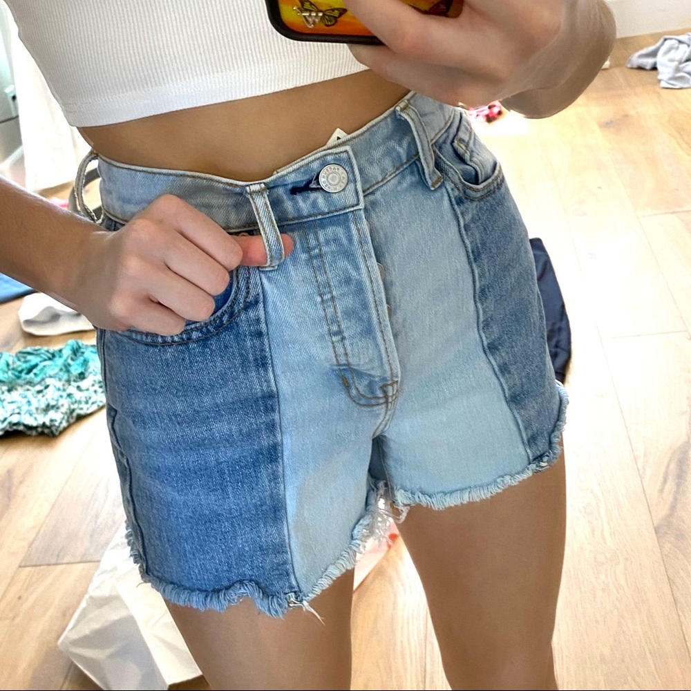 Pacsun color block shorts